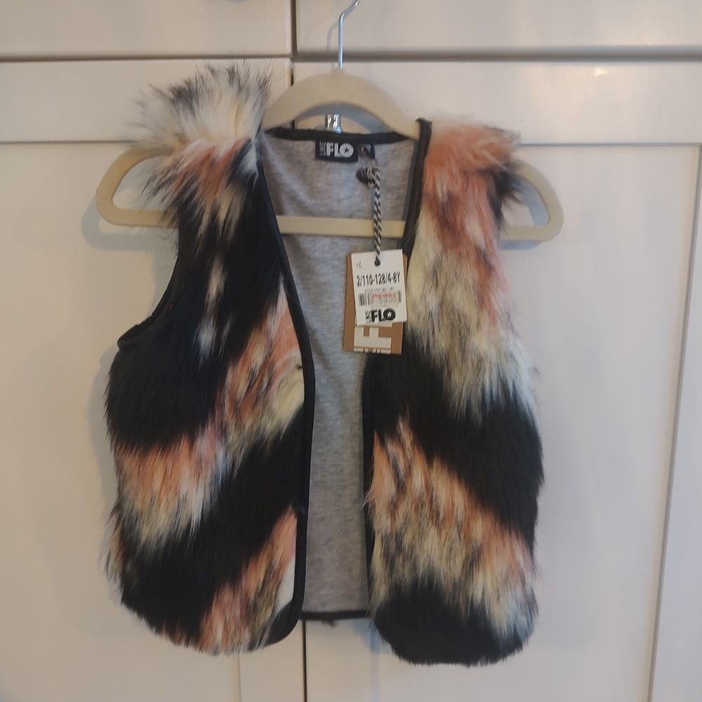 5T Toddler Fur Vest